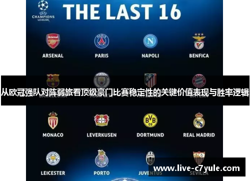 从欧冠强队对阵弱旅看顶级豪门比赛稳定性的关键价值表现与胜率逻辑